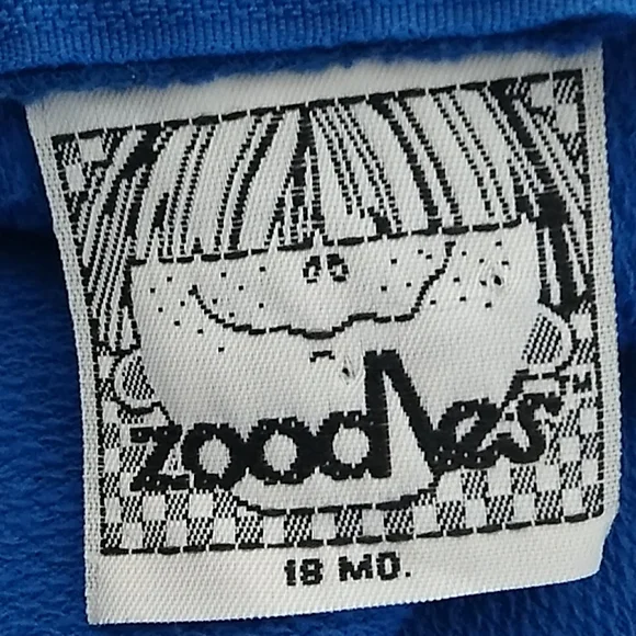 RARE! Zoodles Vintage Baby Jumper Good Condition Adorable 18Mo